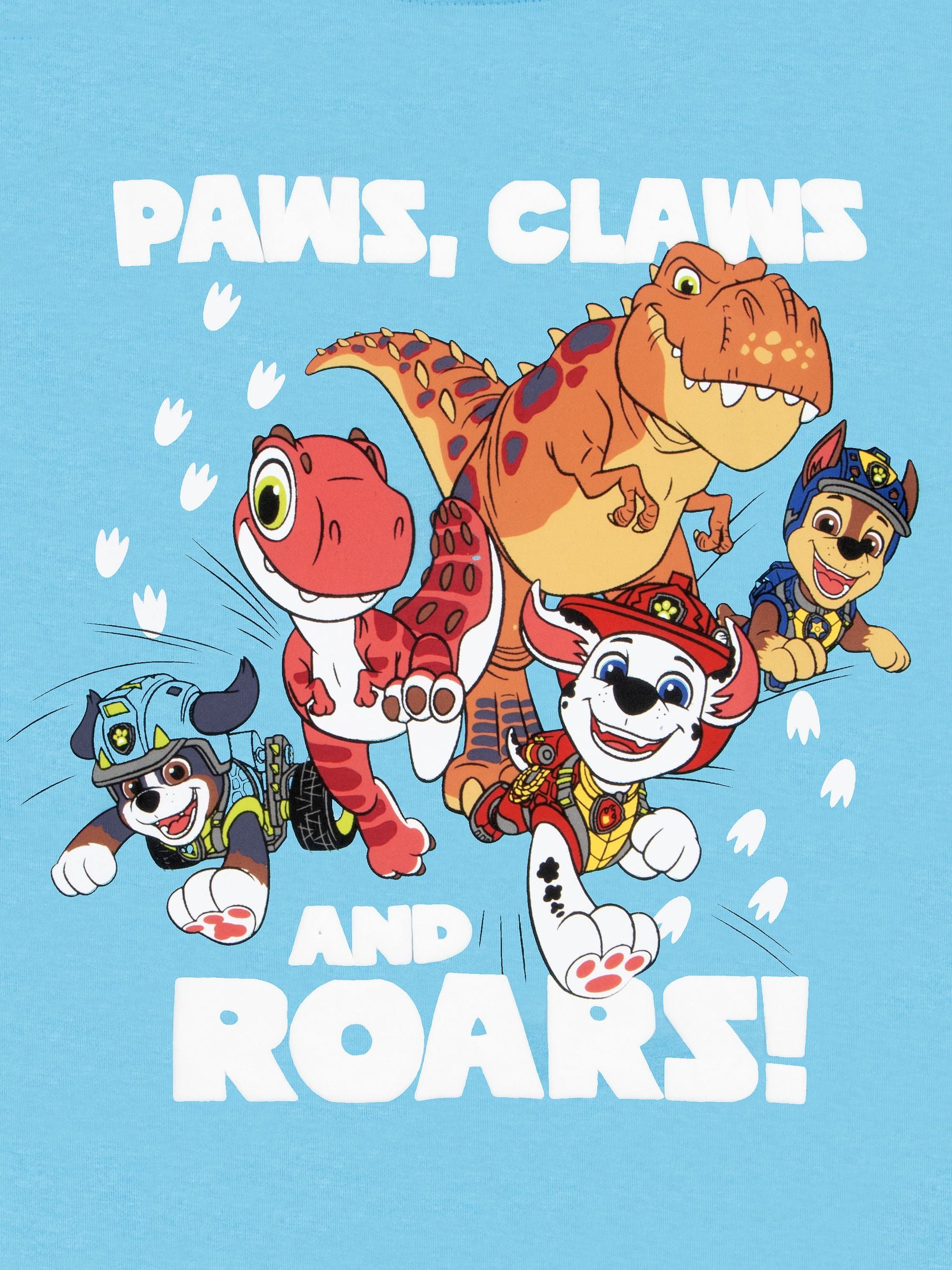 Dsiney Kidz - Character Blue PAW Patrol Dinosaur T-Shirt image 4
