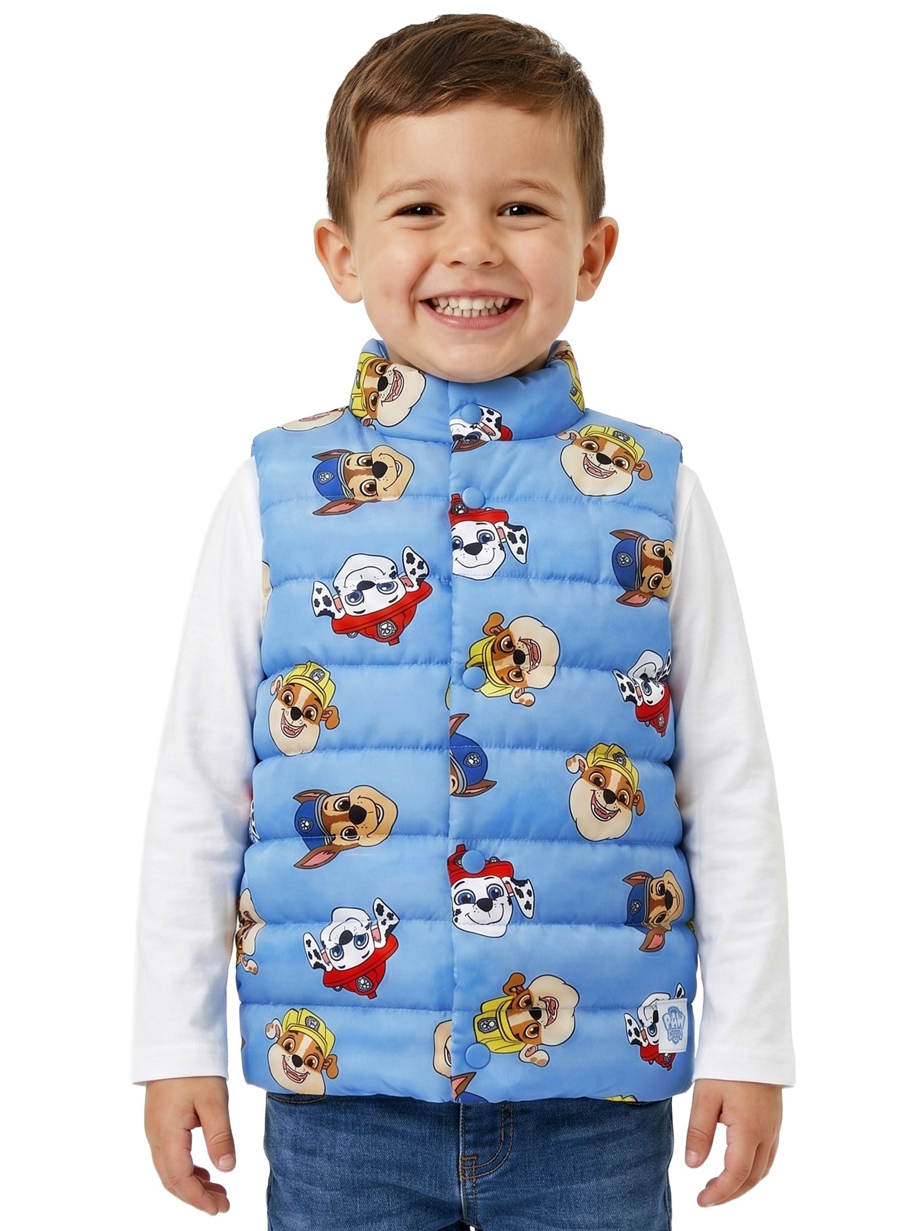 Dsiney Kidz - Character Blue PAW Patrol Chase, Marshall And Rubble Gilet image 3