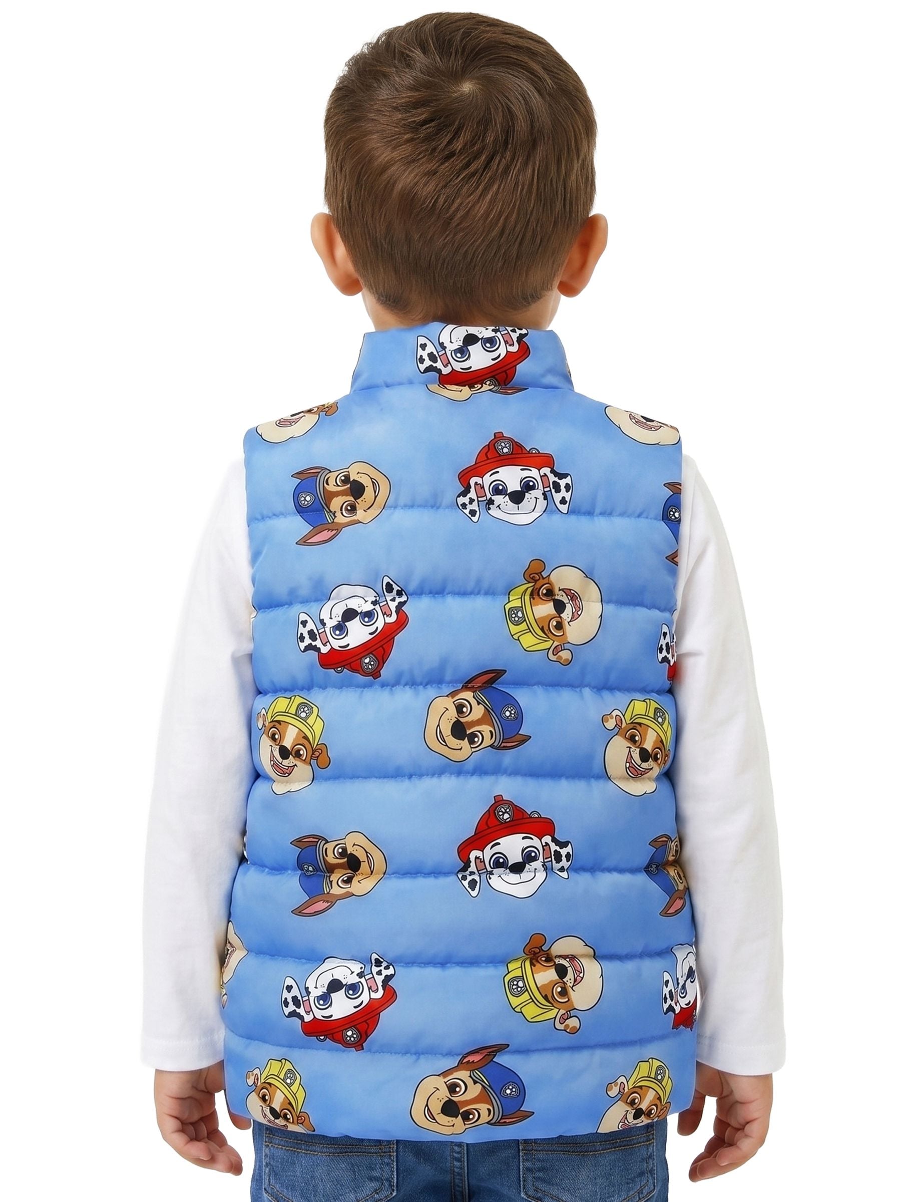 Dsiney Kidz - Character Blue PAW Patrol Chase, Marshall And Rubble Gilet image 4