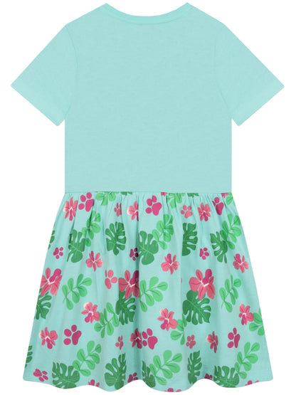 Dsiney Kidz - Character Blue Paw Patrol Dino Wilds Skye Short Sleeve Dress image 2