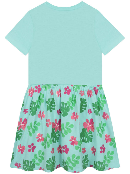 Dsiney Kidz - Character Blue Paw Patrol Dino Wilds Skye Short Sleeve Dress image 2