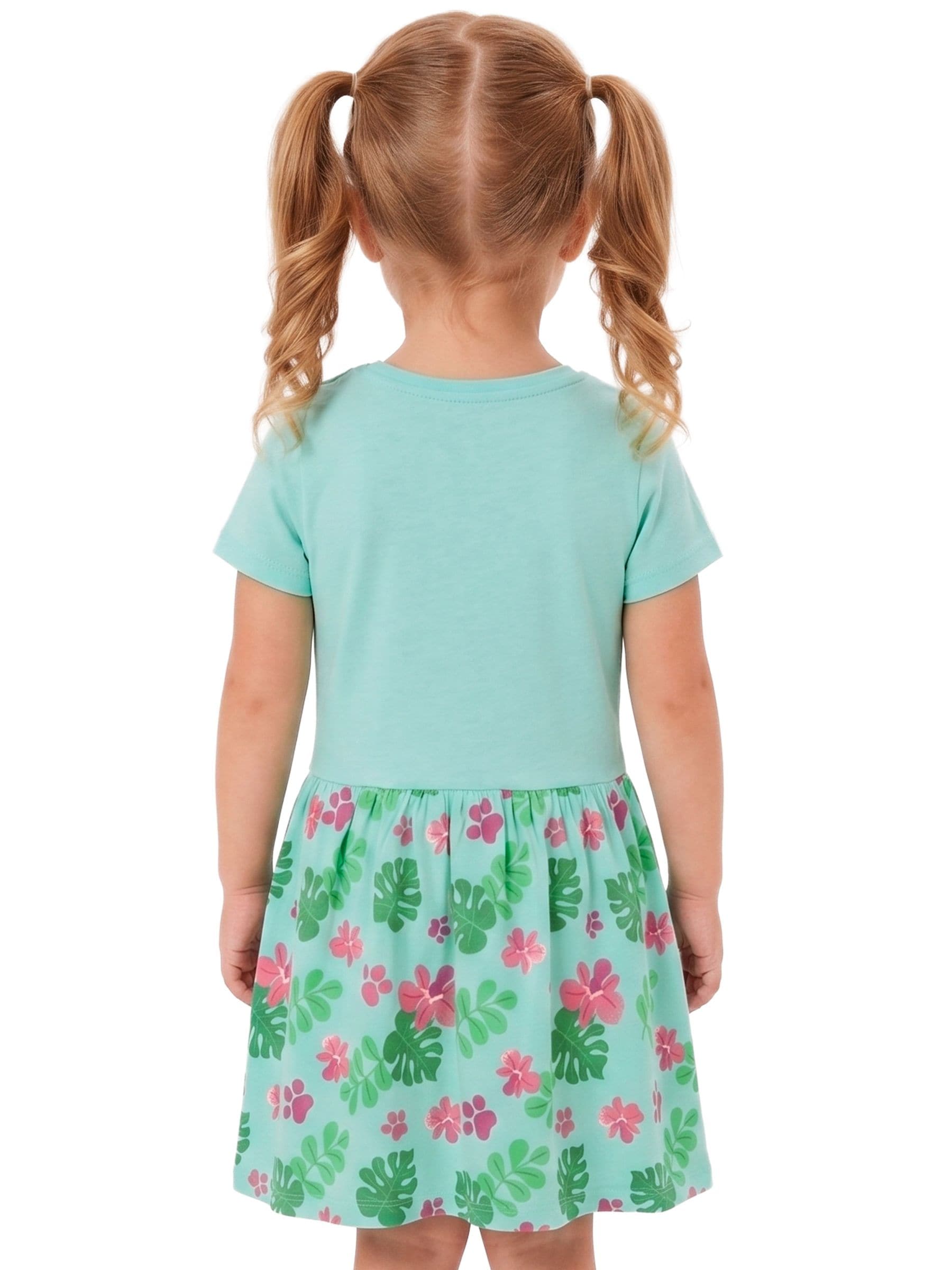 Dsiney Kidz - Character Blue Paw Patrol Dino Wilds Skye Short Sleeve Dress image 5