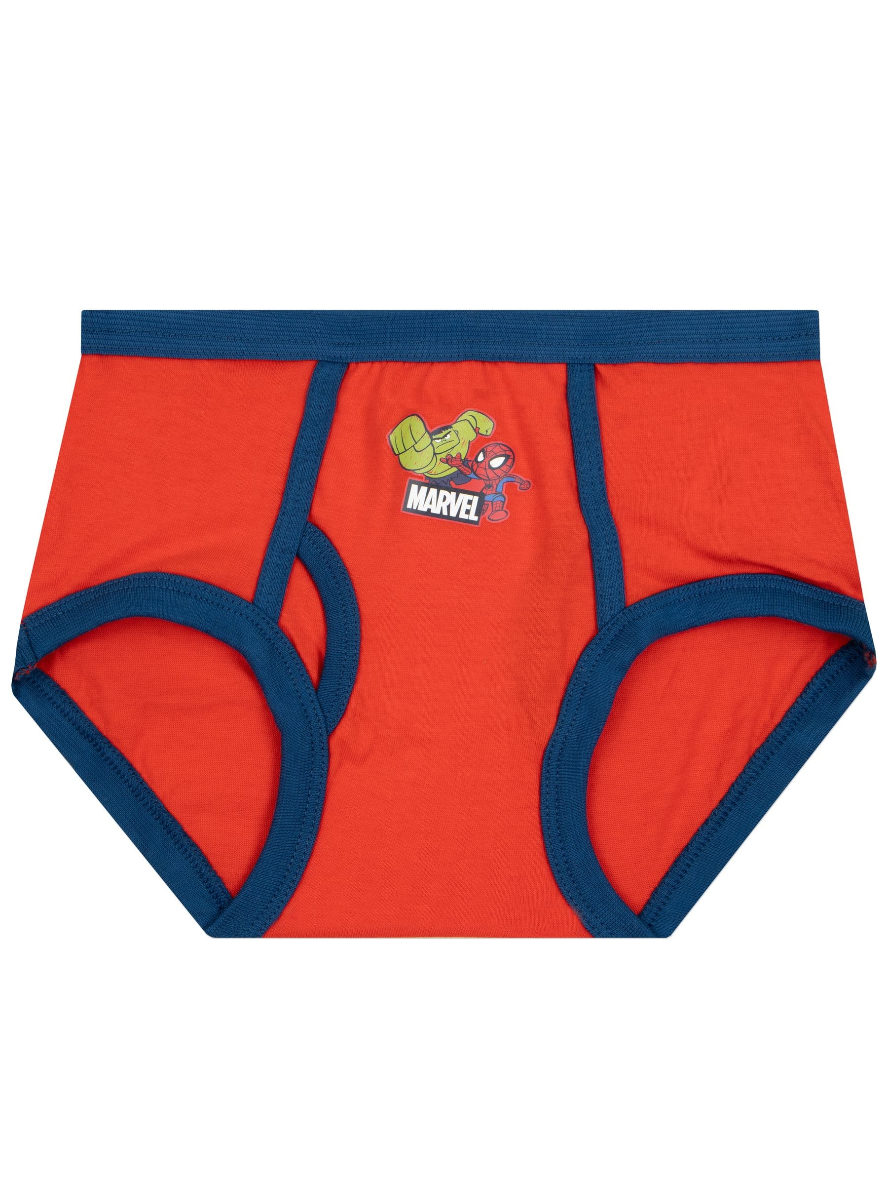 Dsiney Kidz - Character Blue Marvel Avengers Underwear Iron Man, Hulk, Spider-Man 5 Pack image 3
