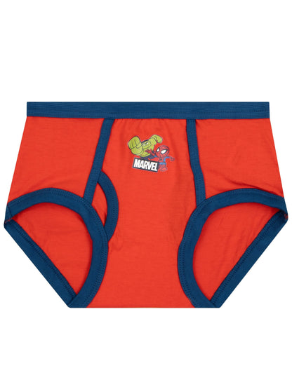 Dsiney Kidz - Character Blue Marvel Avengers Underwear Iron Man, Hulk, Spider-Man 5 Pack image 3