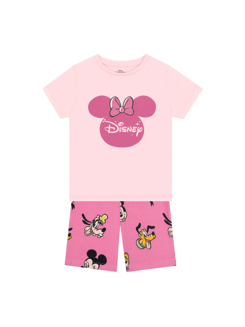 Character Pink Disney Minnie Mouse T-Shirt & Shorts Set image 1