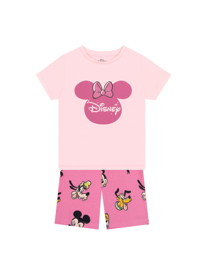 Character Pink Disney Minnie Mouse T-Shirt & Shorts Set image 1