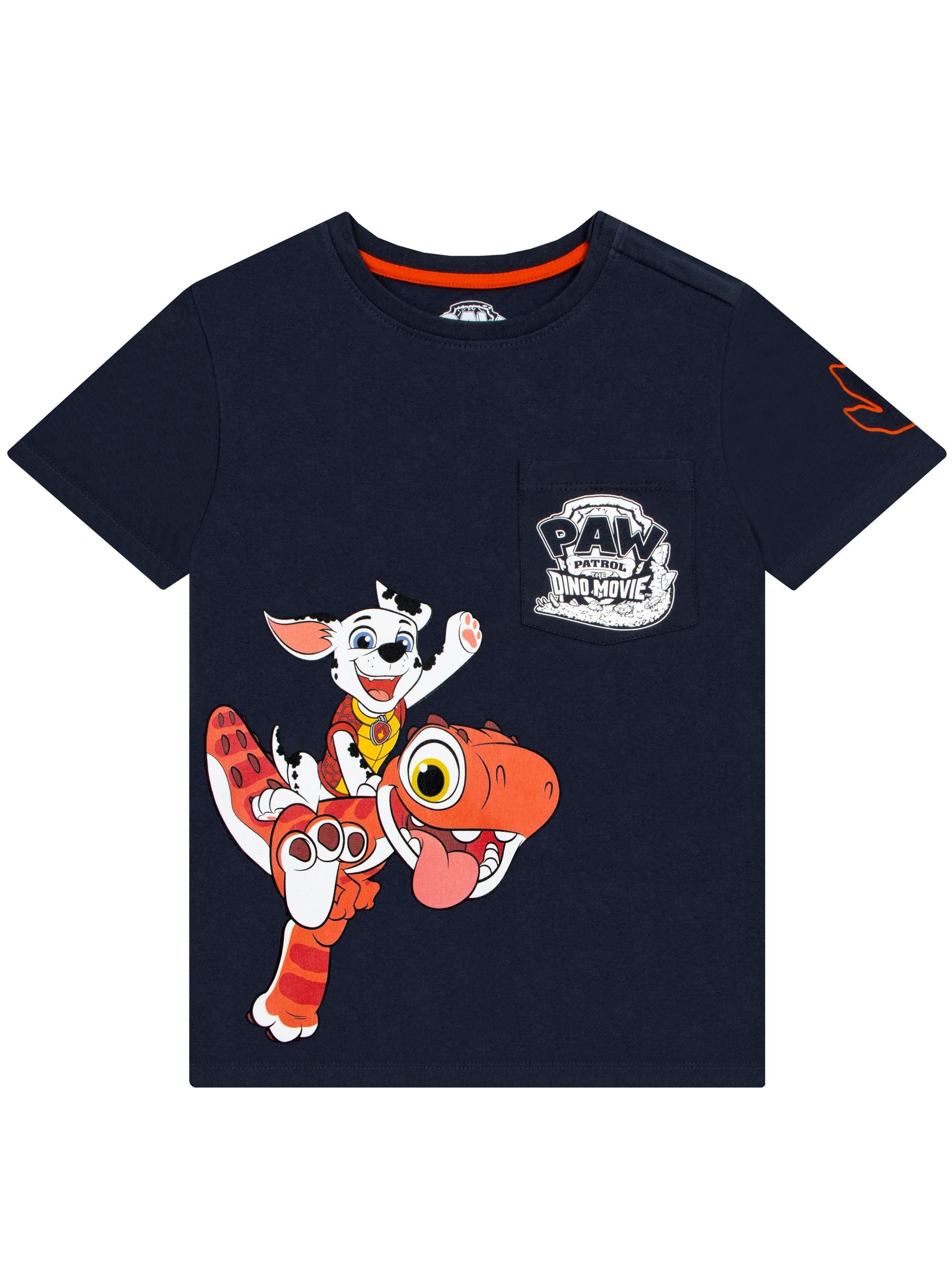 Dsiney Kidz - Character Black PAW Patrol Adaptive Dinosaur T-Shirt image 2