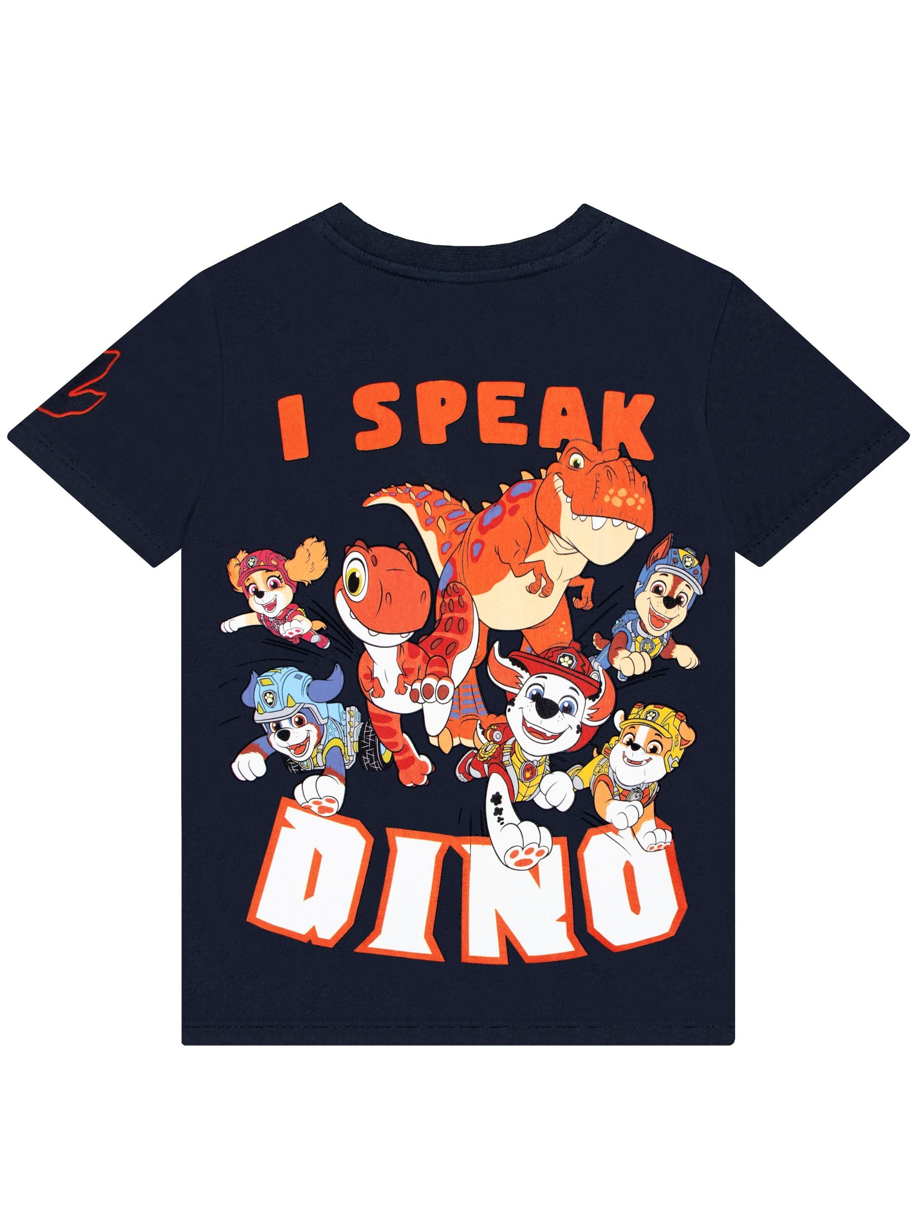 Dsiney Kidz - Character Black PAW Patrol Adaptive Dinosaur T-Shirt image 3