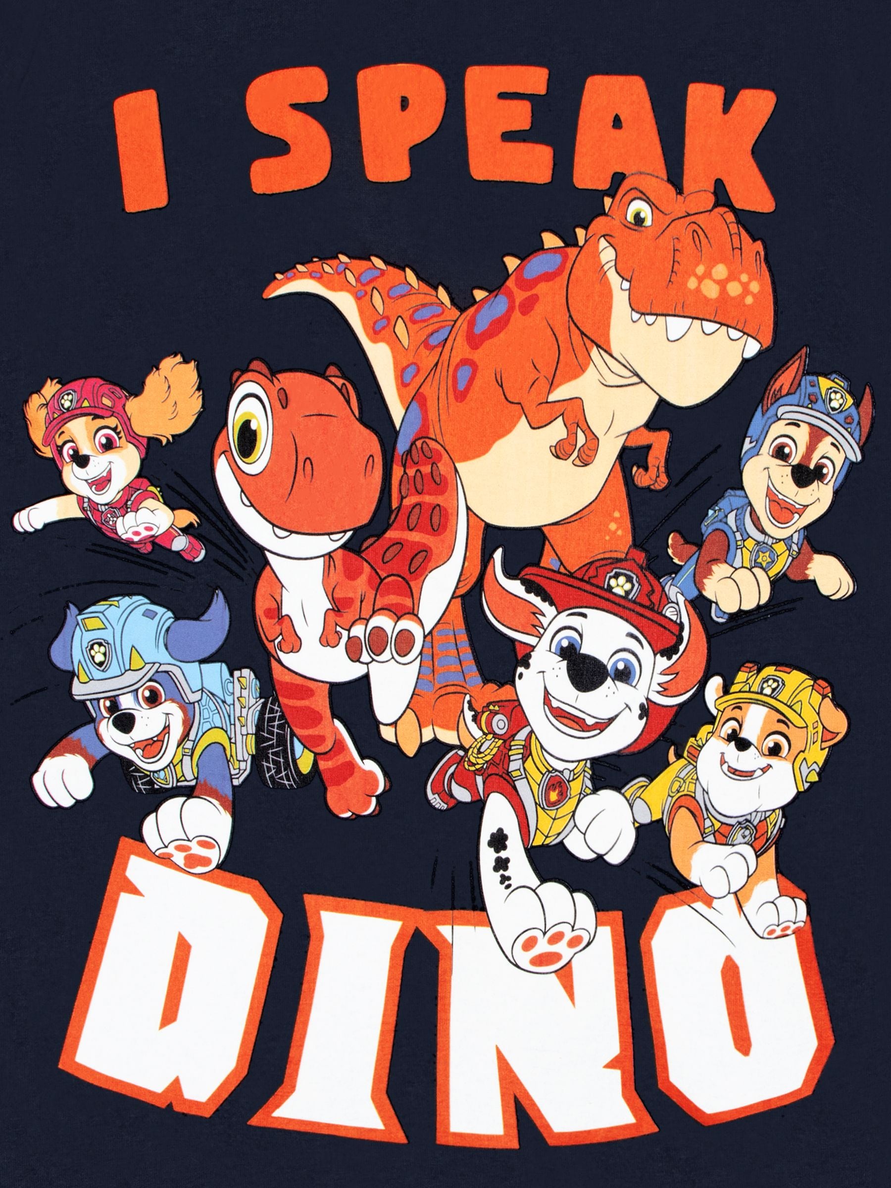 Dsiney Kidz - Character Black PAW Patrol Adaptive Dinosaur T-Shirt image 4