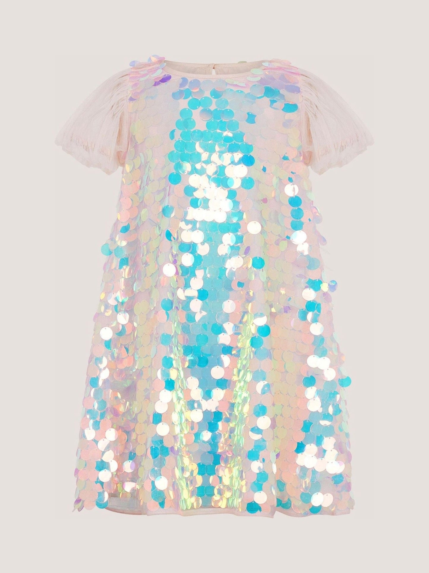 Dsiney Kidz - Monsoon Blue Mermaid Sequin Party Dress image 2