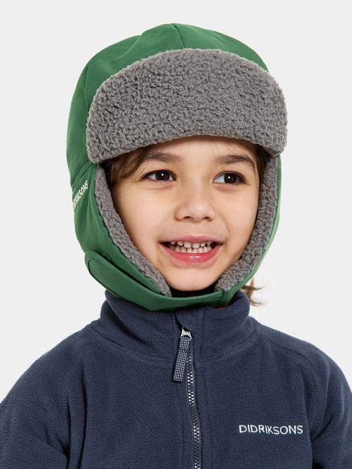 Didriksons Green Biggles Waterproof Hat image 1