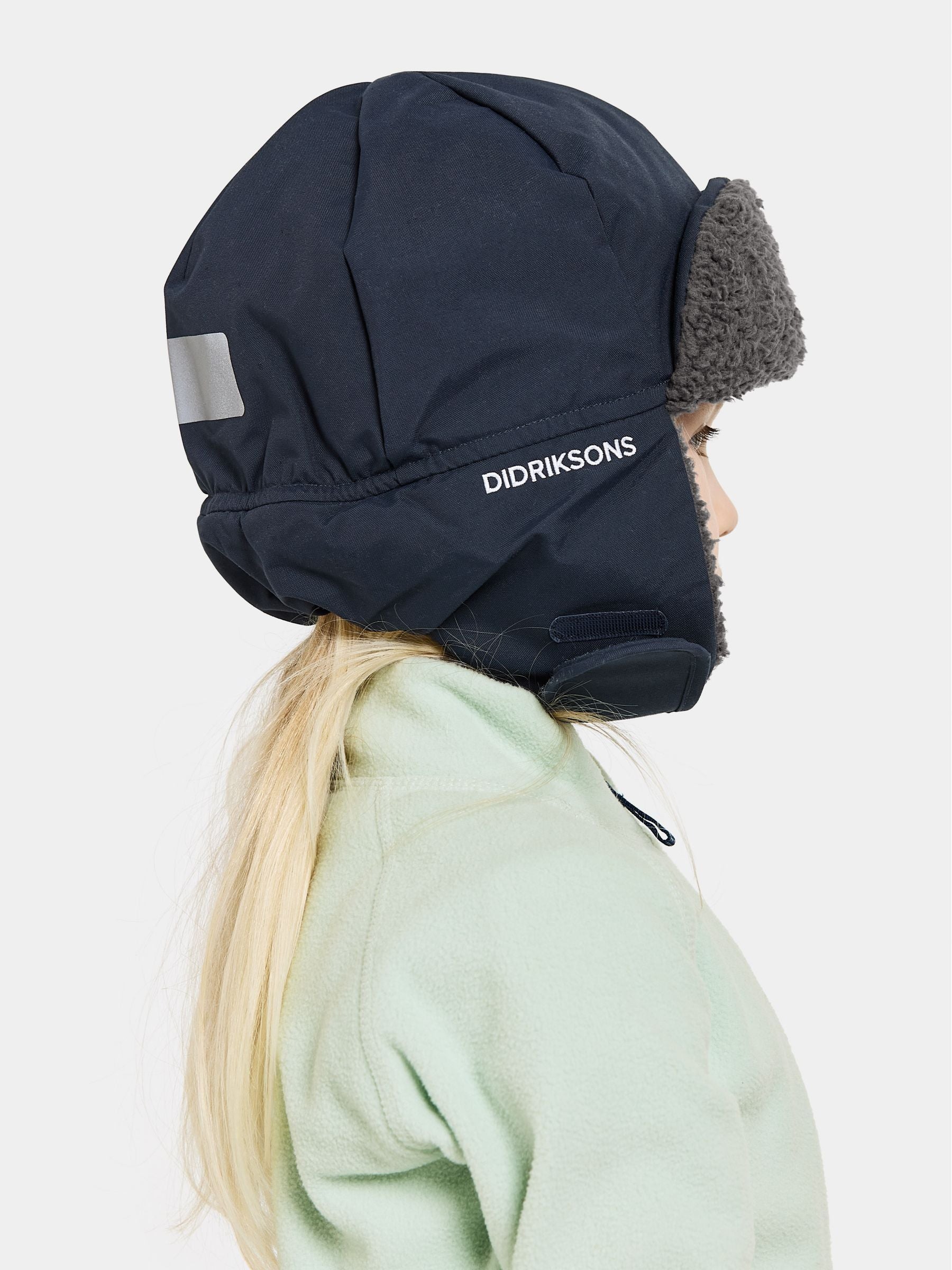 Didriksons Blue Biggles Waterproof Hat image 3