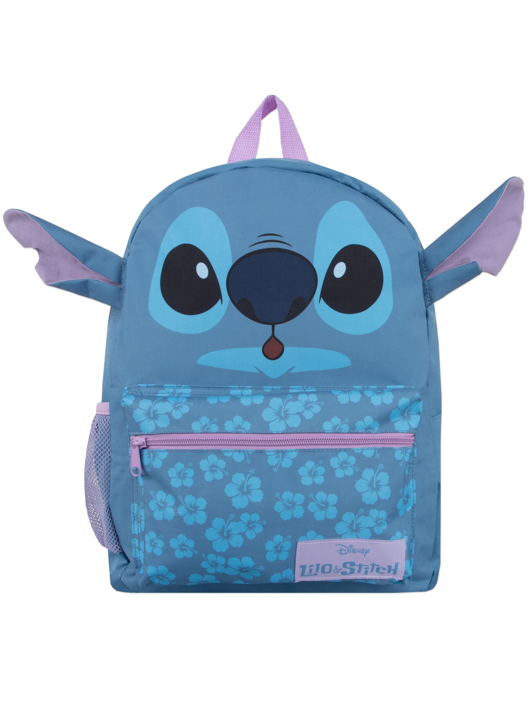 Character Blue Disney Lilo And Stitch Backpack With 3D Ears image 1