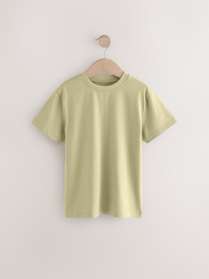 Dsiney Kidz - Khaki Green Regular Fit Short Sleeve T-Shirt (3-16yrs) image 1