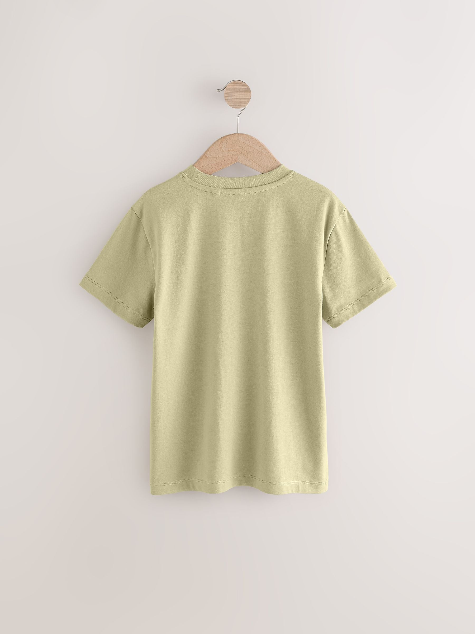 Dsiney Kidz - Khaki Green Regular Fit Short Sleeve T-Shirt (3-16yrs) image 2