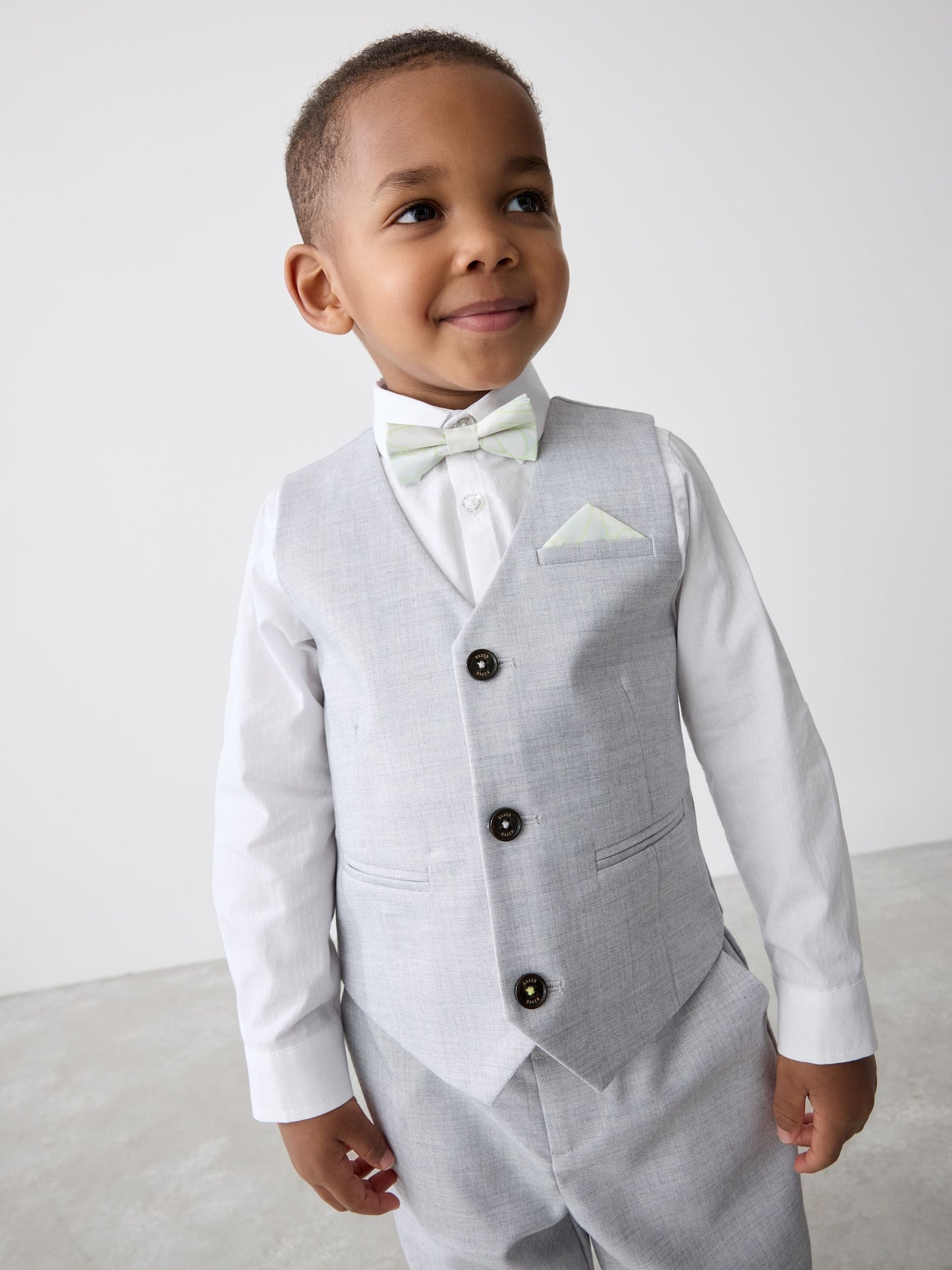 Baker by Ted Baker Waistcoat Shirt And Trousers Set image 4