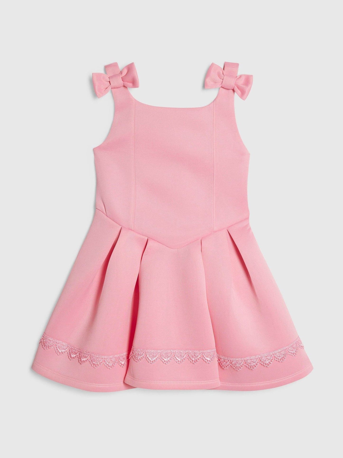 Dsiney Kidz - River Island Pink MG Scuba Bow Dress image 1