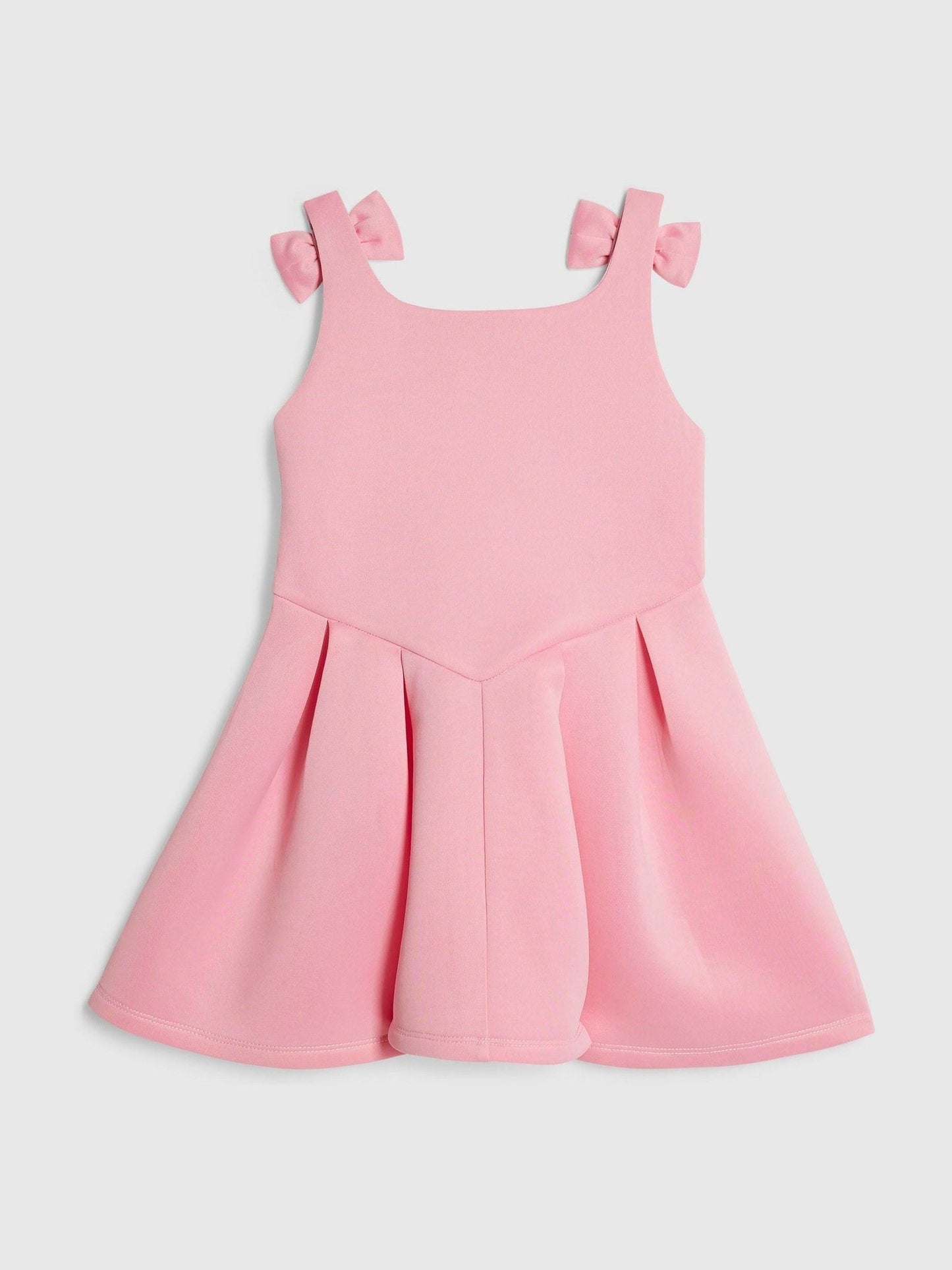 Dsiney Kidz - River Island Pink MG Scuba Bow Dress image 2