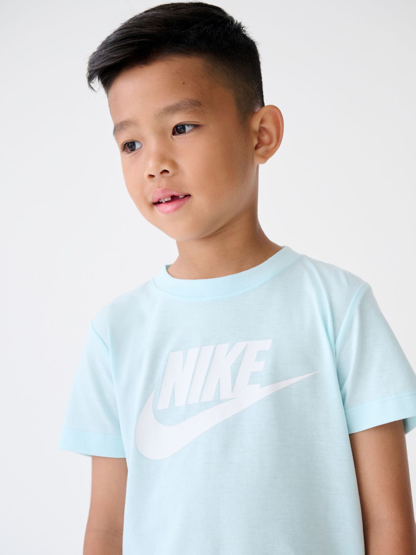 Nike Blue Club T-Shirt and Shorts Set image 4