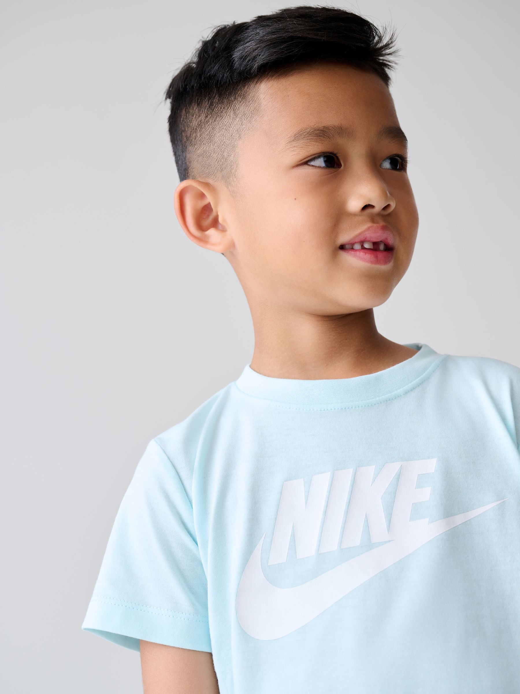 Nike Blue Club T-Shirt and Shorts Set image 5