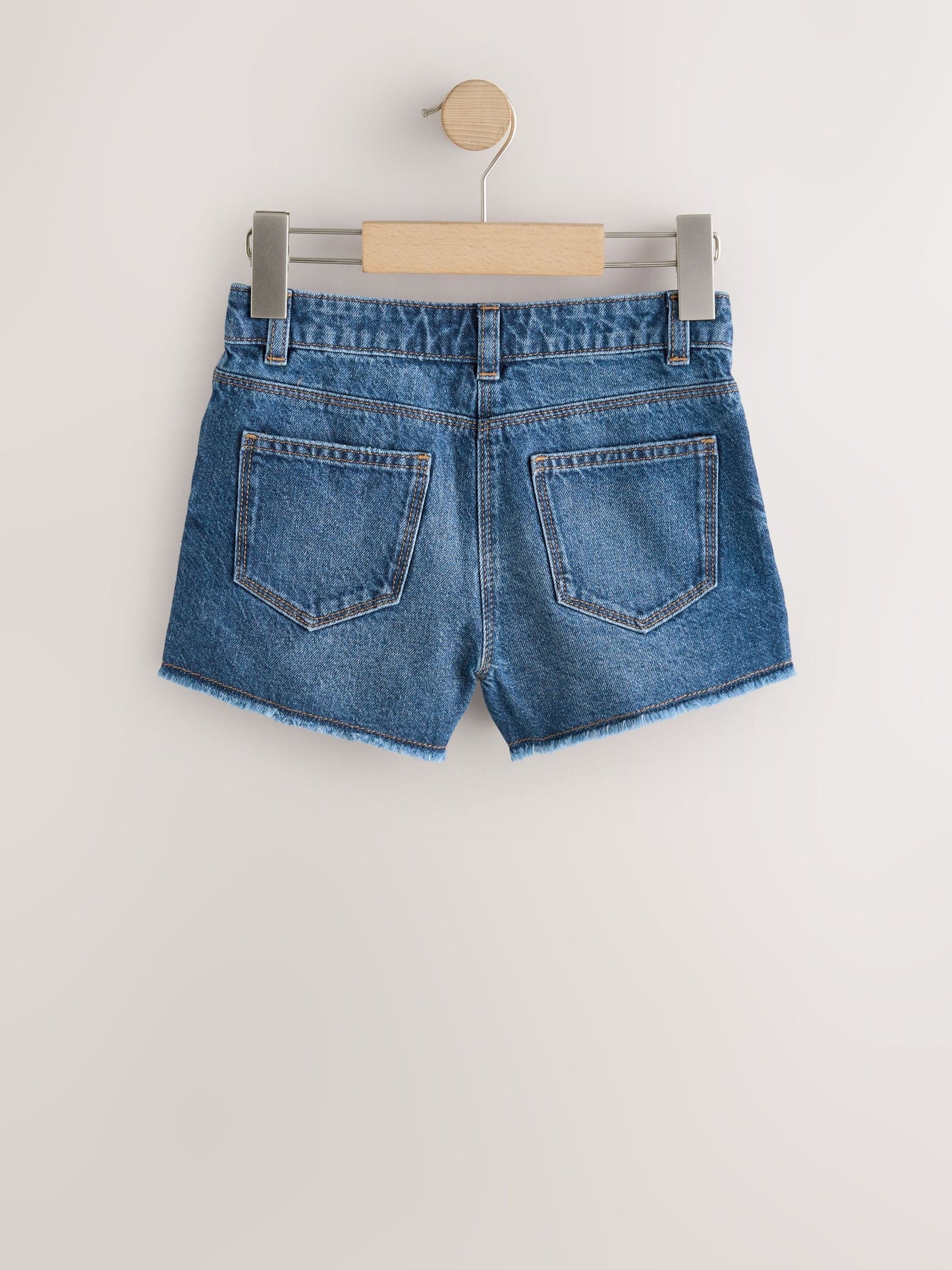 Dsiney Kidz - Blue 2 Pack Fray Shorts (3-16yrs) image 3