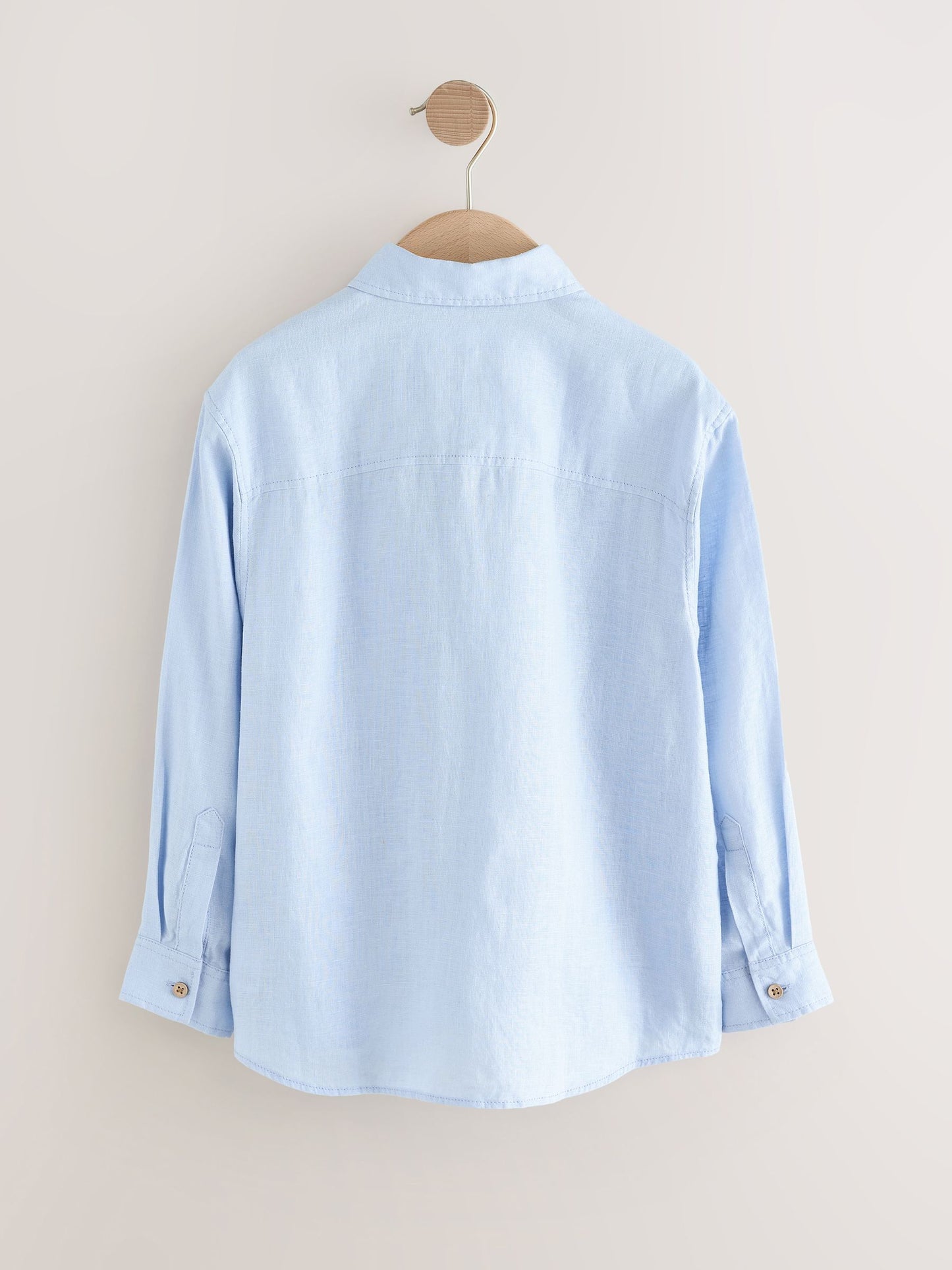 Dsiney Kidz - Blue Long Sleeve Linen Shirt (3-16yrs) image 6