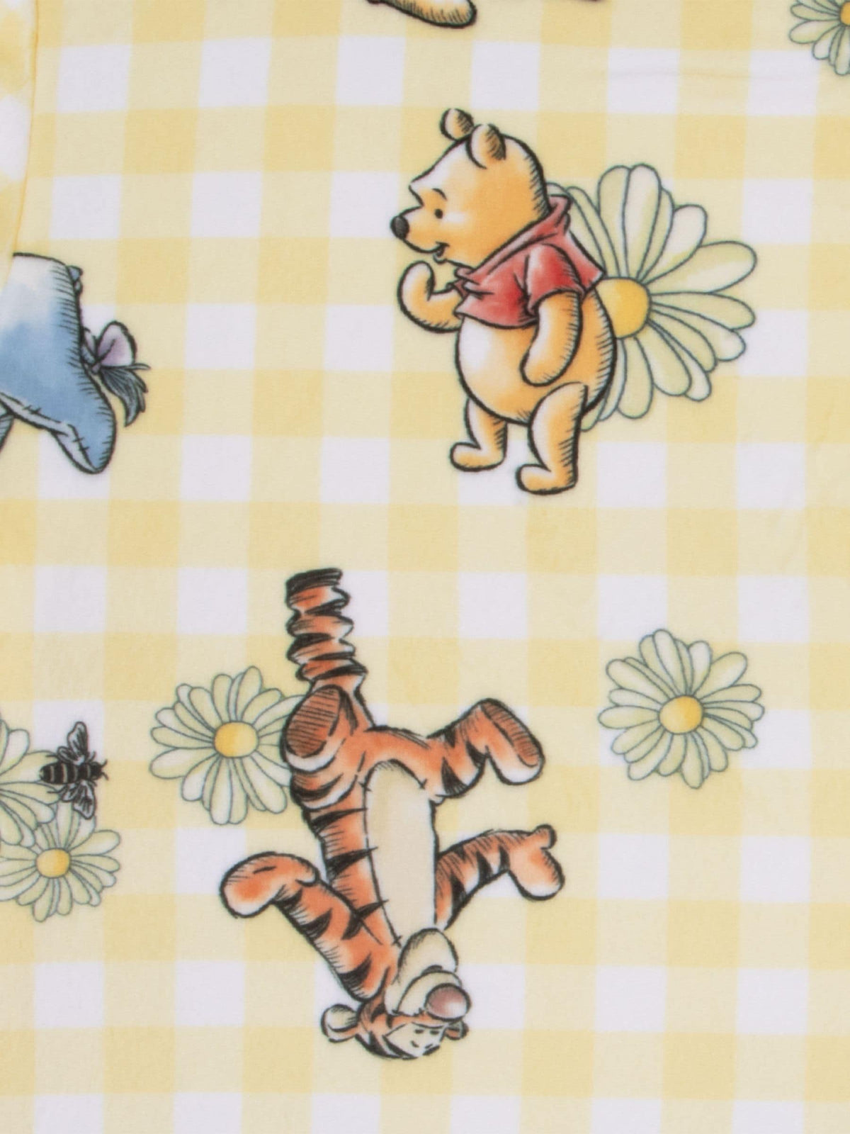 Character Yellow Disney Winnie The Pooh Fleece Pyjamas - image 10