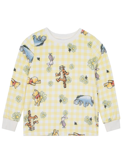 Character Yellow Disney Winnie The Pooh Fleece Pyjamas - image 8