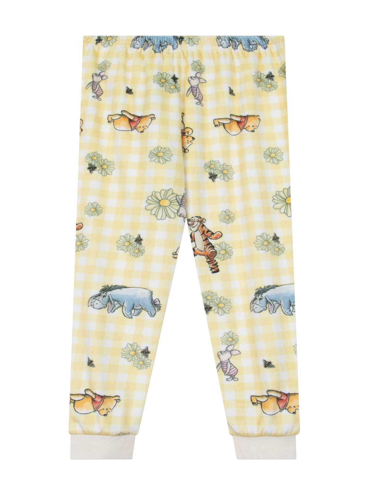 Character Yellow Disney Winnie The Pooh Fleece Pyjamas - image 9