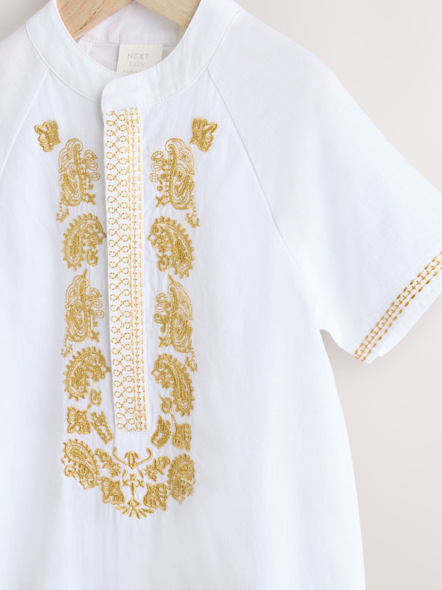 White Occasion Baby Romper (0mths-2yrs) image 4