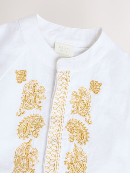 White Occasion Baby Romper (0mths-2yrs) image 5