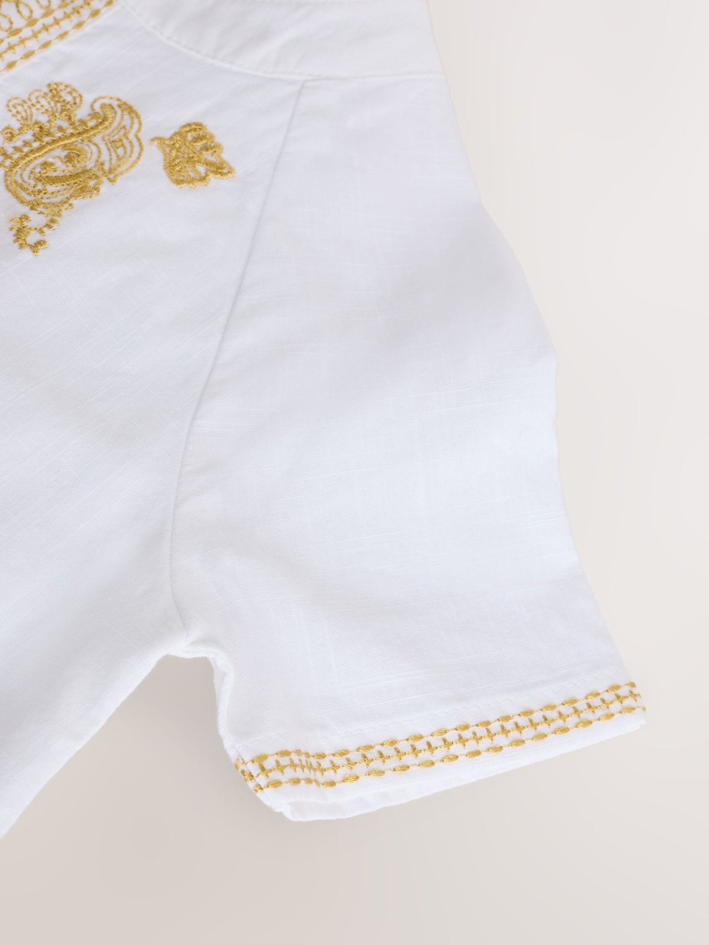 White Occasion Baby Romper (0mths-2yrs) image 7