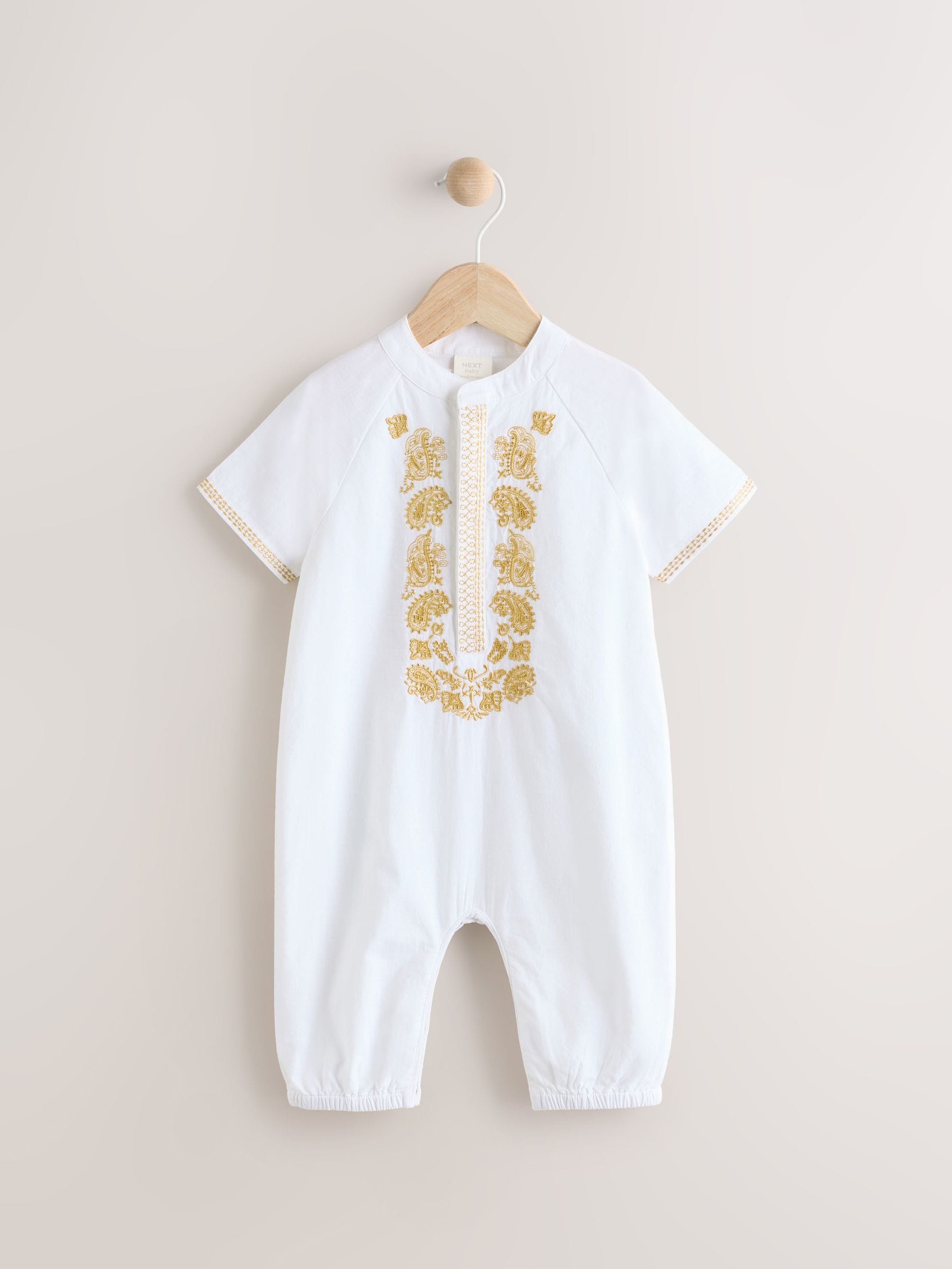 White Occasion Baby Romper (0mths-2yrs) image 1