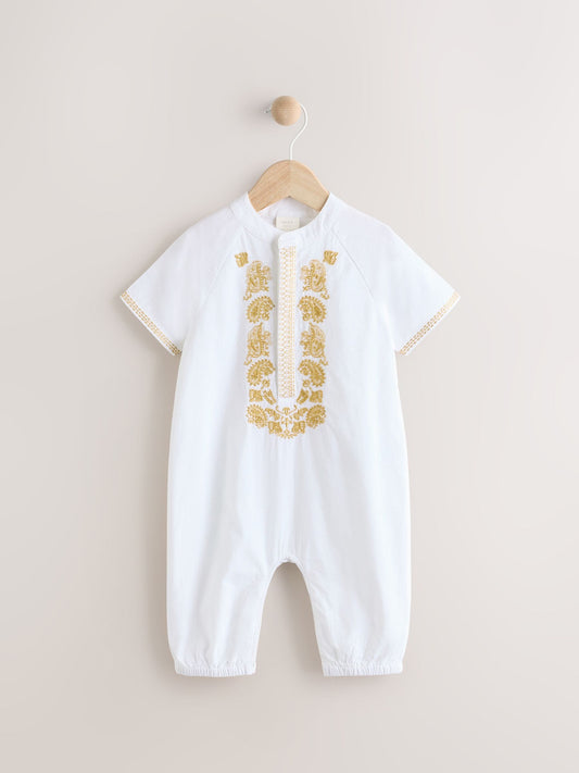 White Occasion Baby Romper (0mths-2yrs) image 1