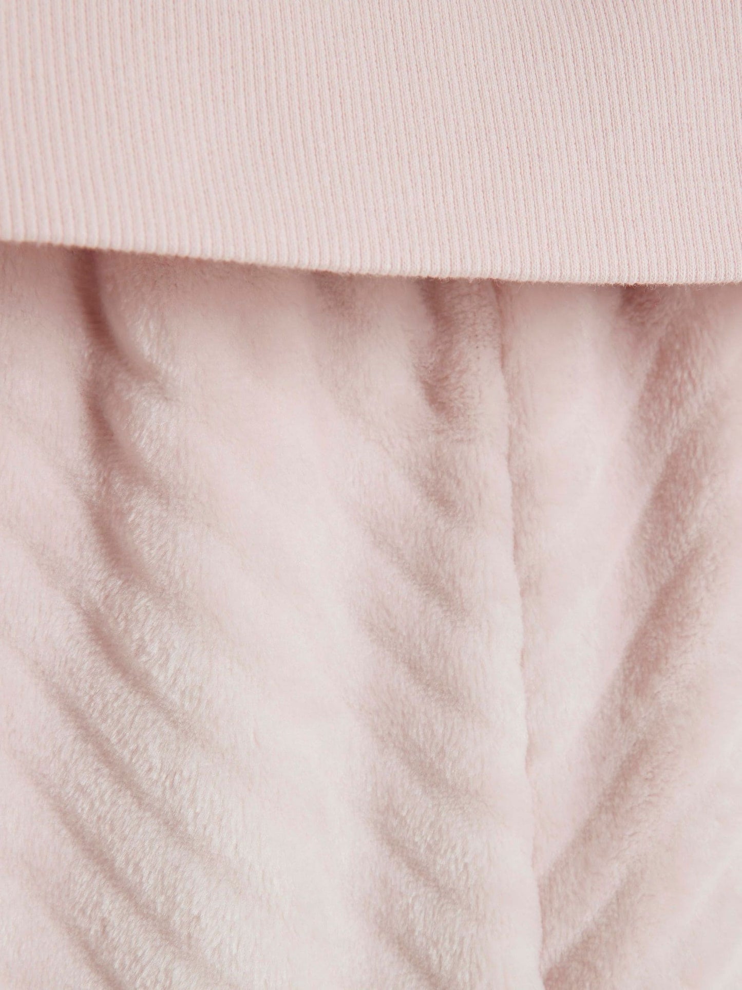 River Island Pink Girls Cosy Chevron Dress Set image 3