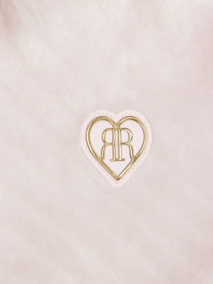 River Island Pink Girls Cosy Chevron Dress Set image 4