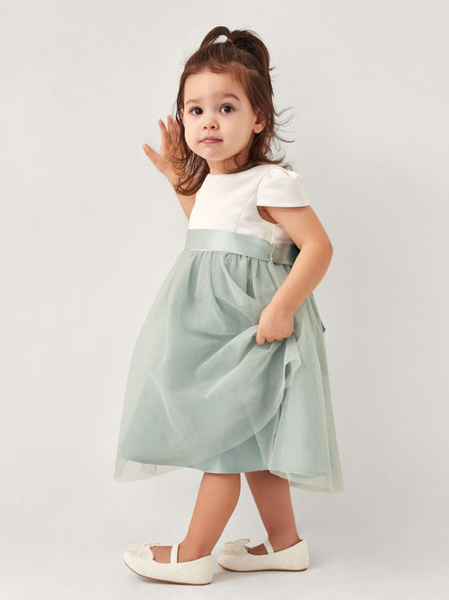 Dsiney Kidz - Monsoon Sage Green Baby Tulle Bridesmaid Dress image 1