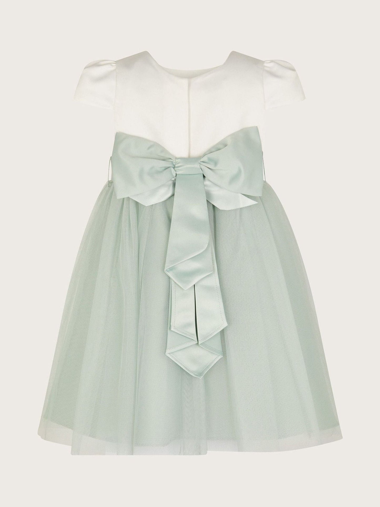 Monsoon Sage Green Baby Tulle Bridesmaid Dress image 3