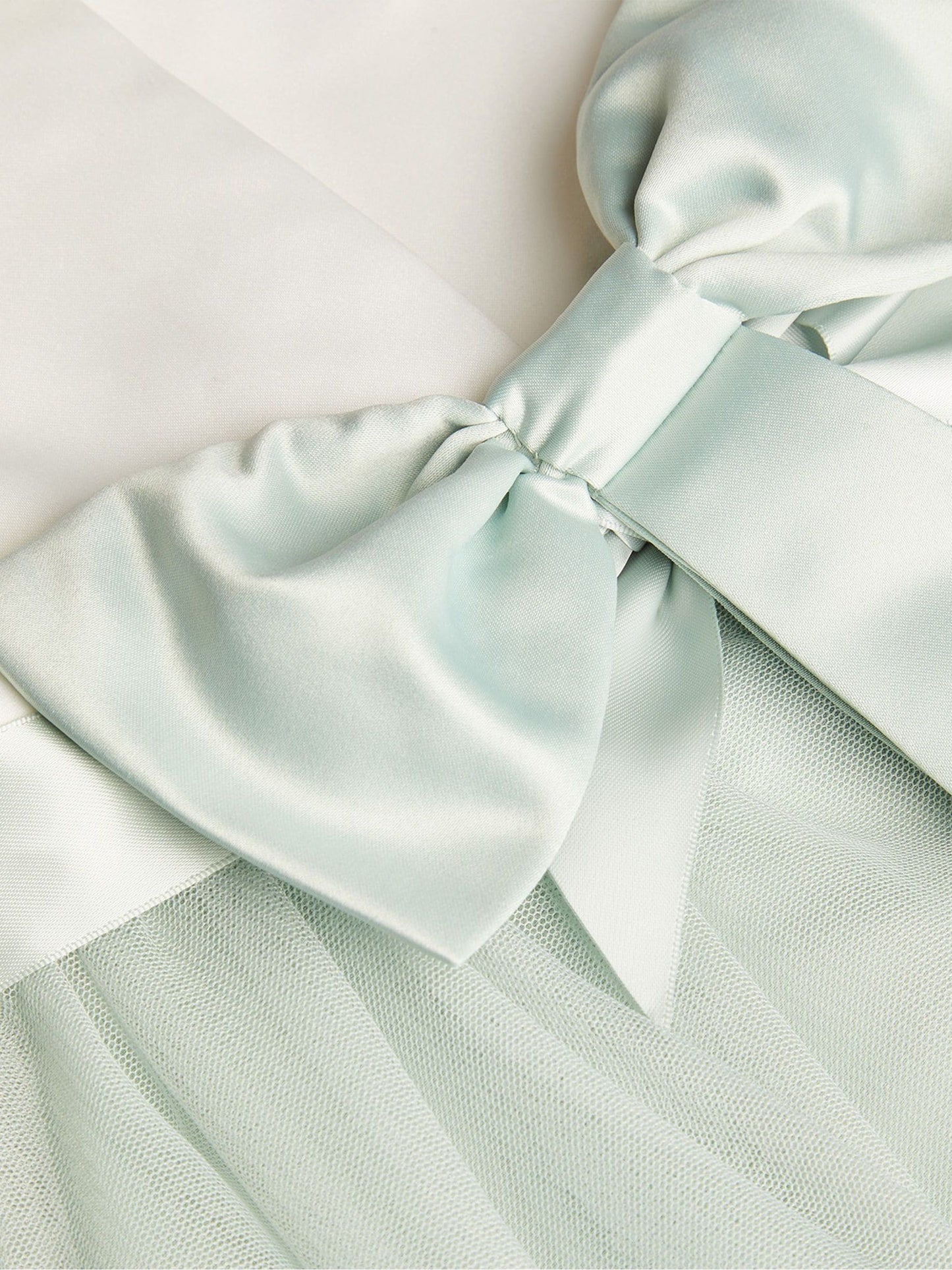 Monsoon Sage Green Baby Tulle Bridesmaid Dress image 4