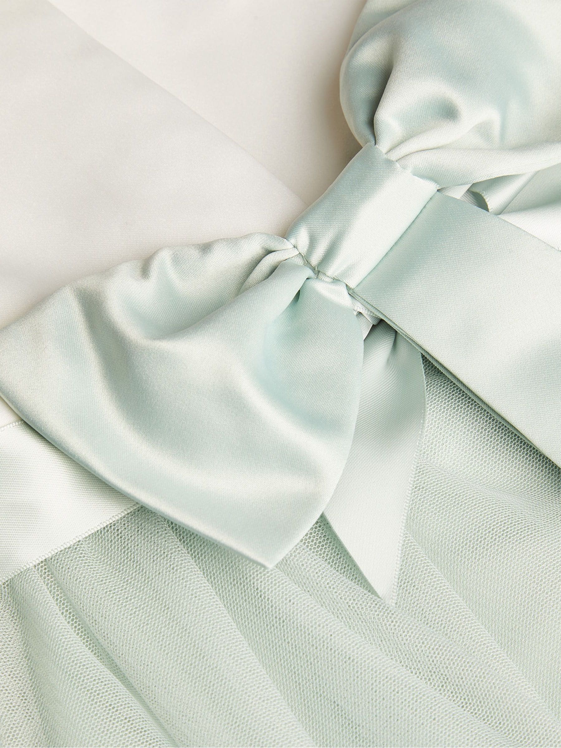 Monsoon Sage Green Baby Tulle Bridesmaid Dress image 4