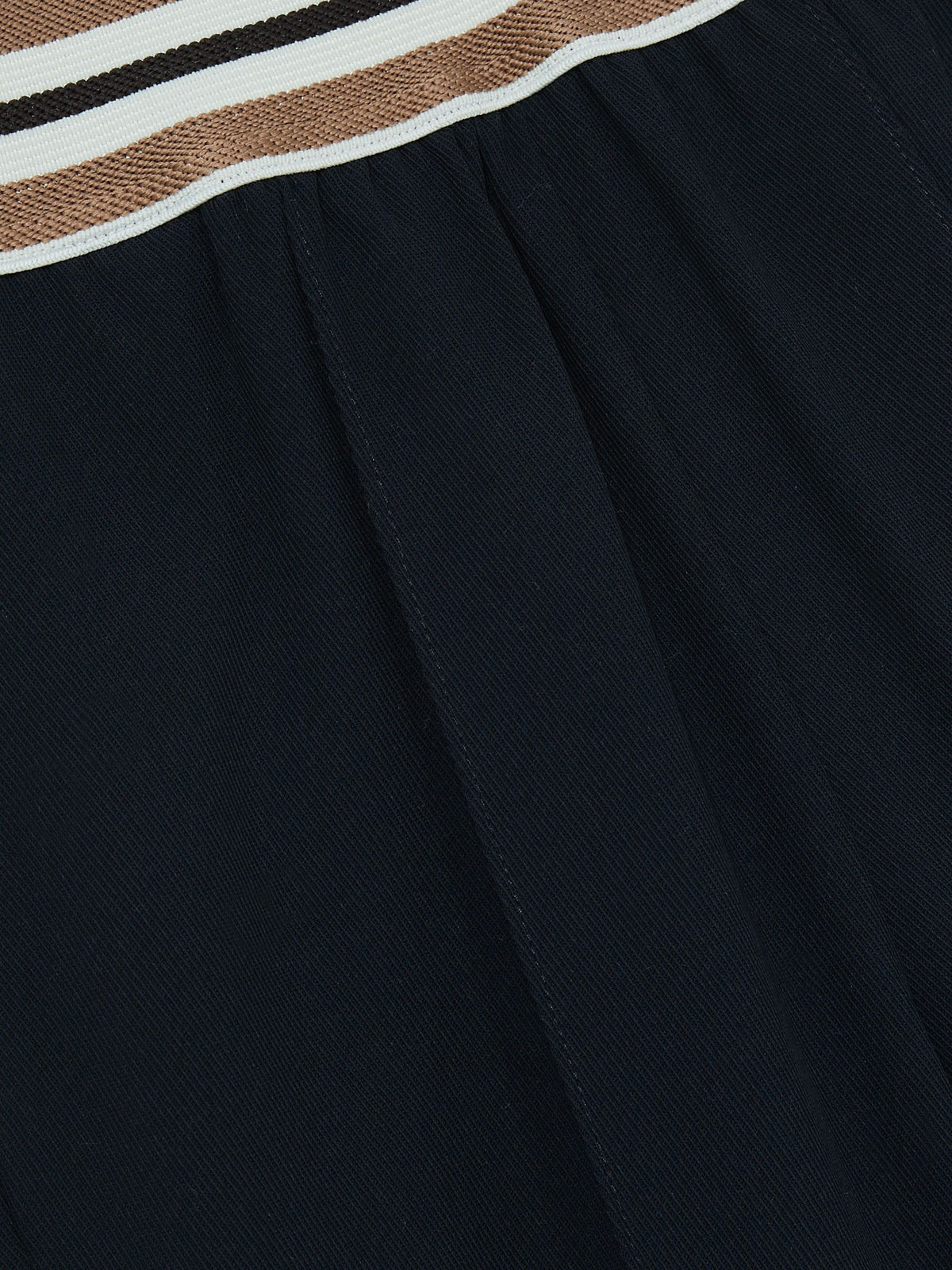 Reiss Navy Abs 4-9 yrs Stripe-Waistband Wide-Leg Trousers image 4