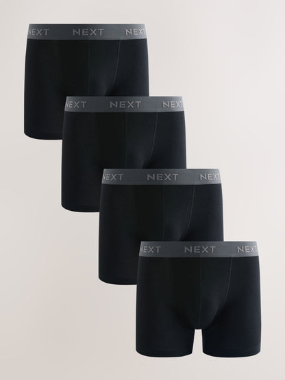 Dsiney Kidz - Black 4 pack 100% Cotton Trunks image 1