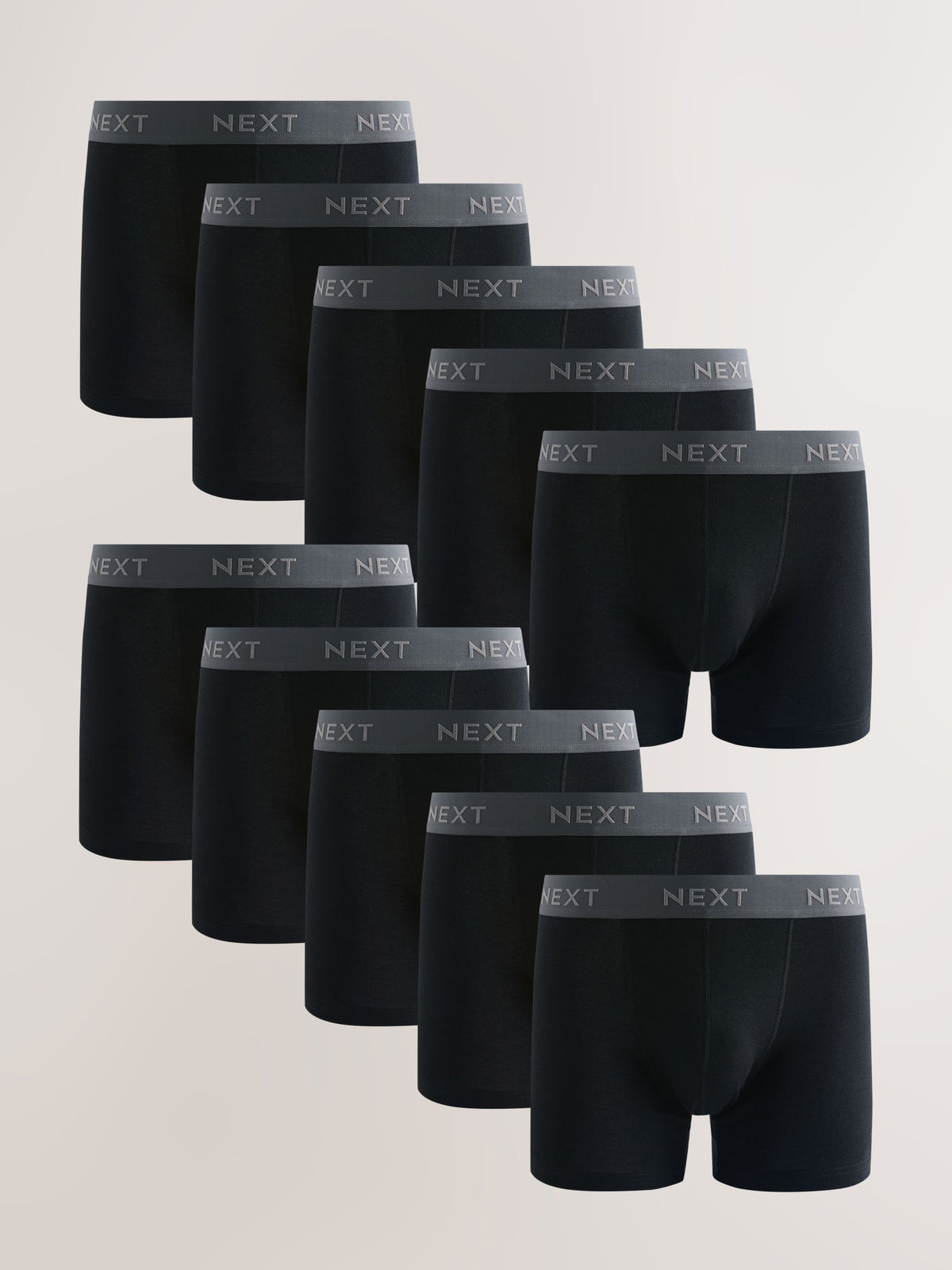 Dsiney Kidz - Black 10 pack 100% Cotton Trunks image 1