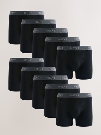 Dsiney Kidz - Black 10 pack 100% Cotton Trunks image 1