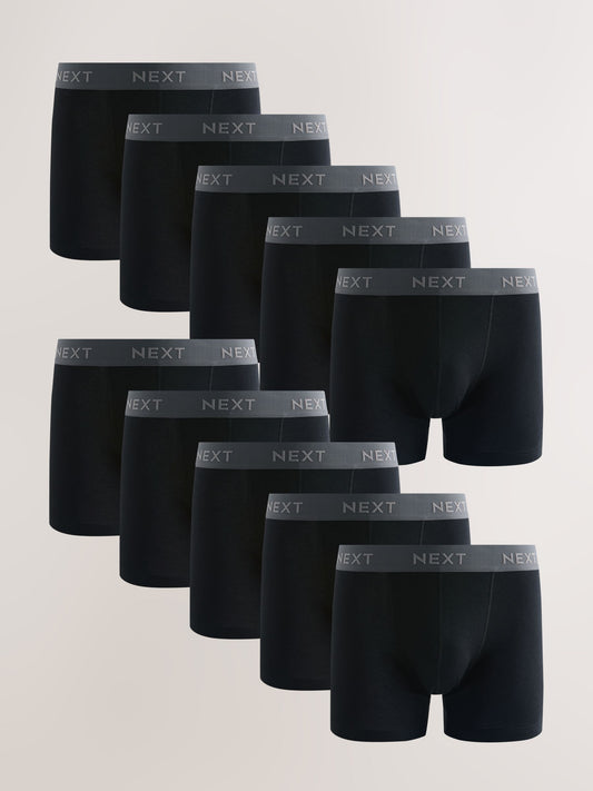 Dsiney Kidz - Black 10 pack 100% Cotton Trunks image 1