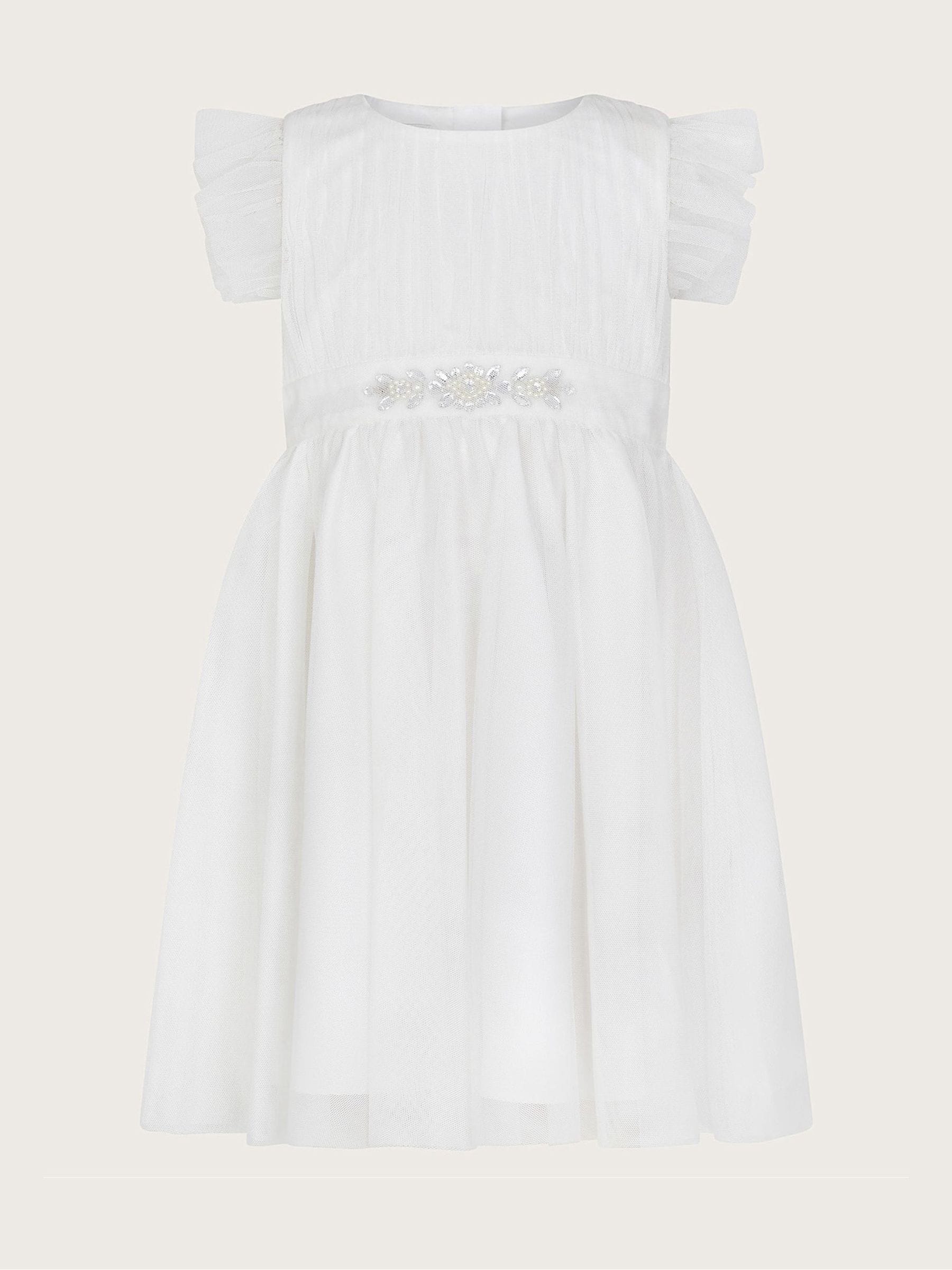 Monsoon Ivory Baby Tulle Bridesmaid Dress image 2