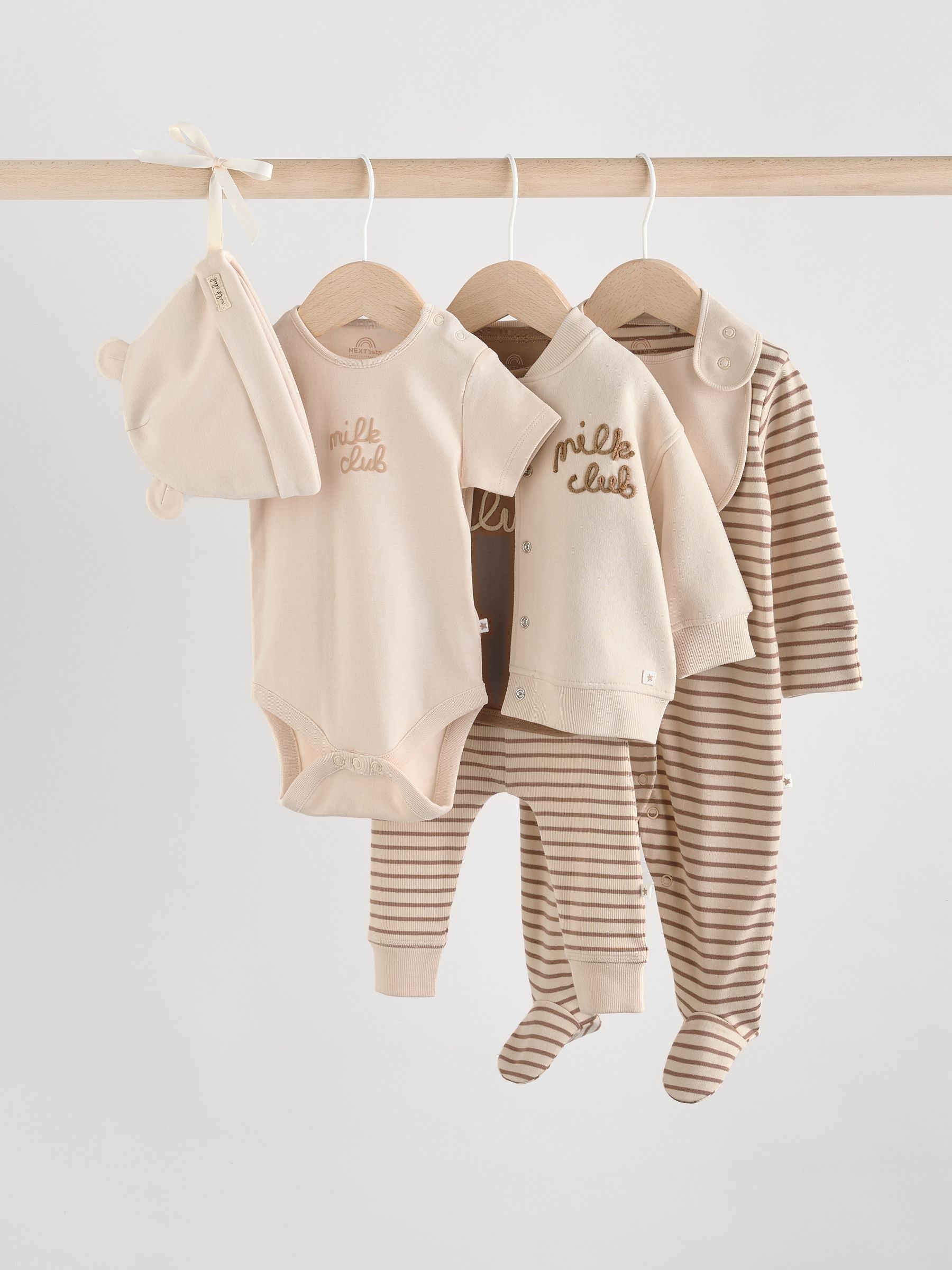 Neutral Milk Club Baby Bundle Gift Set 7 Piece (0-18mths) image 1