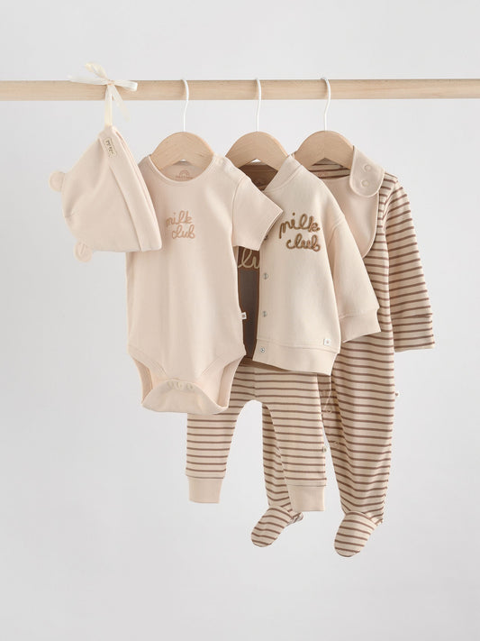 Neutral Milk Club Baby Bundle Gift Set 7 Piece (0-18mths) image 1