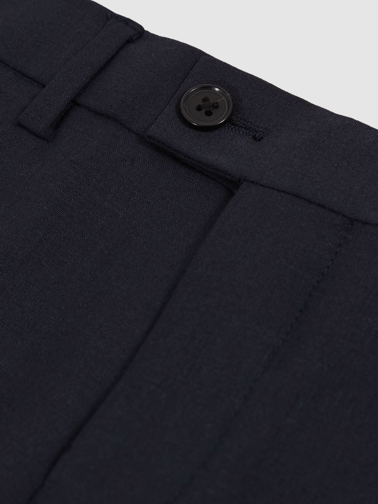 Reiss Navy Hope 9-13 yrs Wool-Blend Suit Trousers image 5