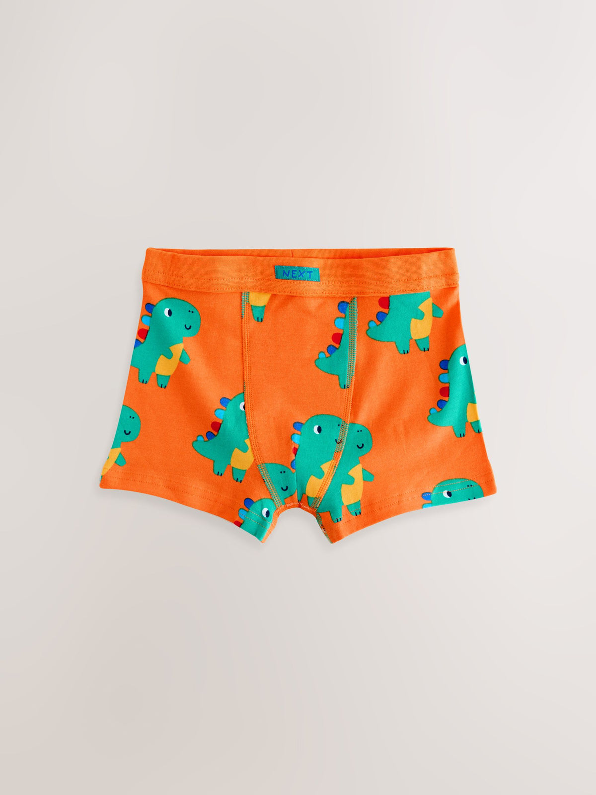 Dsiney Kidz - Multi Dinosaur Soft Waistband Trunks 7 Pack (1.5-10yrs) image 2